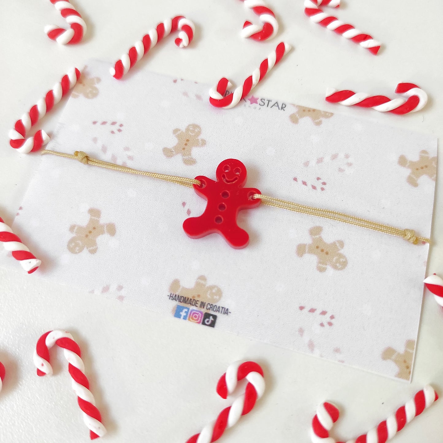 Gingerman Red narukvica