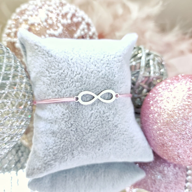 Infinity Narukvice(Konac) Roza / 1 + Gratis