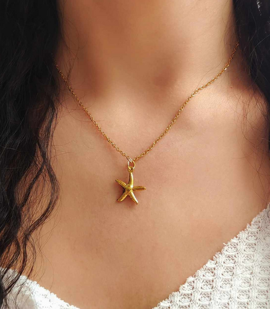 Sea star ogrlica