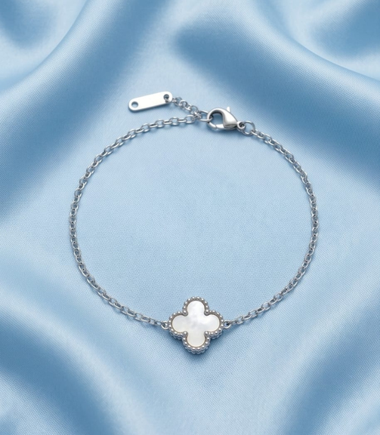 Bijela djetelina narukvica