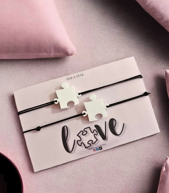 Puzle narukvica (komplet) -više boja