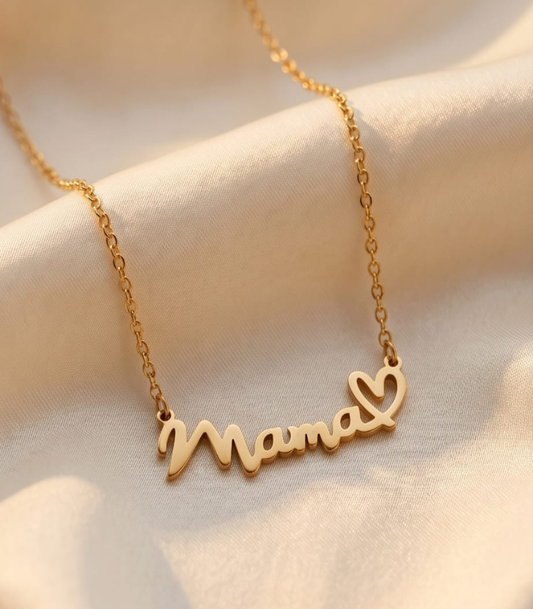 Mama gold ogrlica