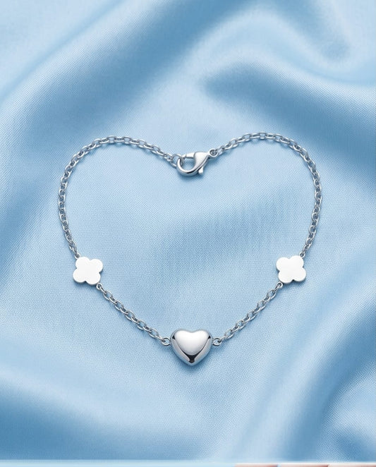 Srce clover narukvica