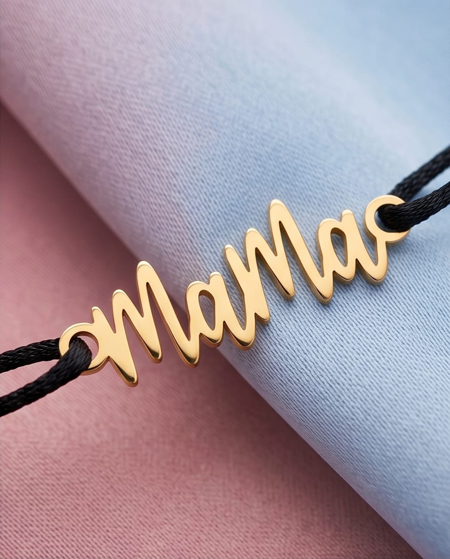 Mama gold narukvica