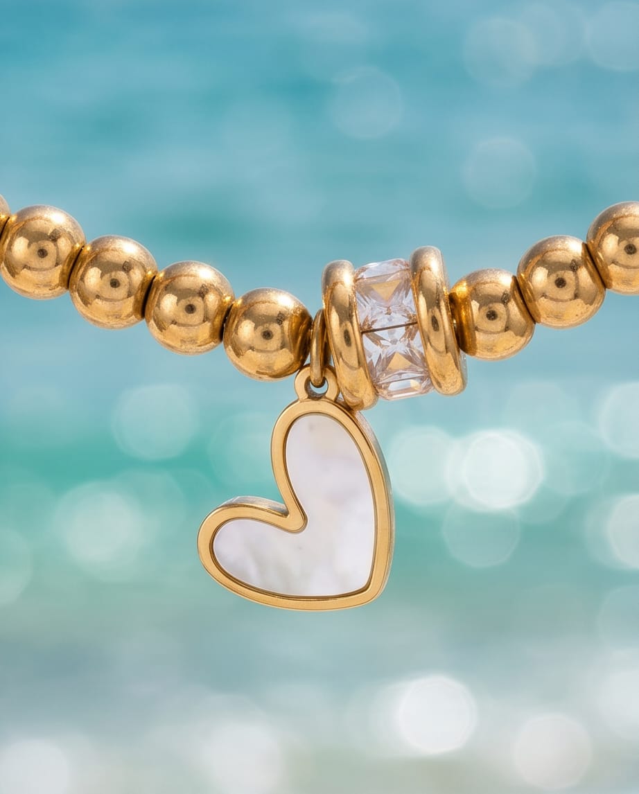 2u1 Gold heart nanogica