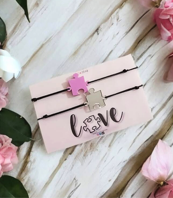 Puzle narukvica (komplet) -više boja