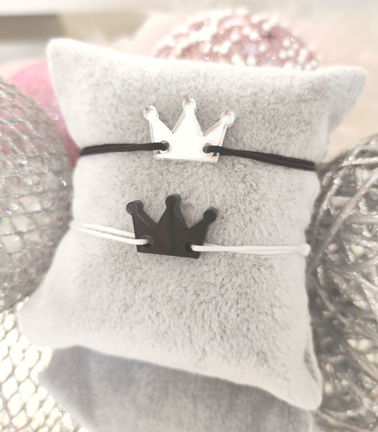 King and Queen 2 narukvice (komplet)